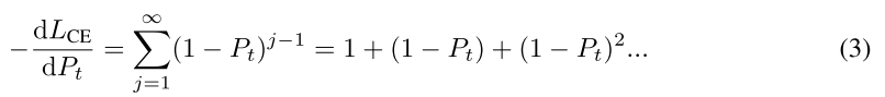 The gradient of cross-entropy loss [1]